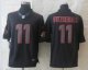 New Nike Arizona Cardicals 11 Fitzgerald Impact Limited Black Jerseys