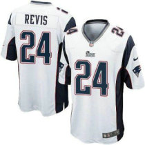 Nike New England Patriots -24 Darrelle Revis White NFL Game Jersey Nike New England Patriots -24 Darrelle Revis White NFL Game Jersey