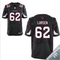 Nike Arizona Cardinals -62 Larsen Jersey Black Elite Alternate Jersey