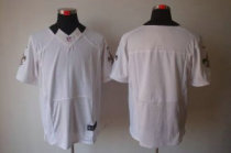Nike Saints Blank White Stitched NFL Elite Jersey