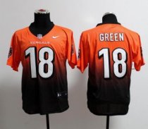 NEW Cincinnati Bengals 18 A J Green Orange Black Drift Fashion II Elite NFL Jerseys NEW Cincinnati Bengals 18 A J Green Orange Black Drift Fashion II Elite NFL Jerseys