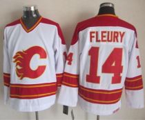 Calgary Flames -14 Theoren Fleury White CCM Throwback Stitched NHL Jersey Calgary Flames -14 Theoren Fleury White CCM Throwback Stitched NHL Jersey