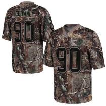 Nike Houston Texans #90 Jadeveon Clowney Camo Men's Stitched NFL Realtree Elite Jersey
