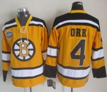 Boston Bruins -4 Bobby Orr Yellow Winter Classic CCM Throwback Stitched NHL Jersey Boston Bruins -4 Bobby Orr Yellow Winter Classic CCM Throwback Stitched NHL Jersey