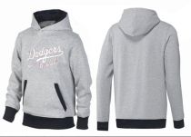 Los Angeles Dodgers Pullover Hoodie Grey Black Los Angeles Dodgers Pullover Hoodie Grey Black