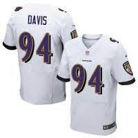 Nike Baltimore ravens -94 Carl Davis White Stitched NFL New Elite Jersey Nike Baltimore ravens -94 Carl Davis White Stitched NFL New Elite Jersey