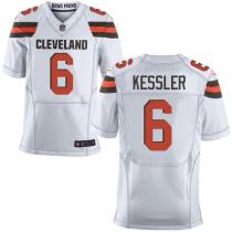 Nike Browns -6 Cody Kessler White Stitched NFL New Elite Jersey Nike Browns -6 Cody Kessler White Stitched NFL New Elite Jersey