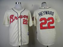Atlanta Braves #22 Jason Heyward Cream Alternate Cool Base Stitched MLB Jersey Atlanta Braves #22 Jason Heyward Cream Alternate Cool Base Stitched MLB Jersey