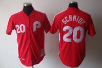 Mitchell And Ness Philadelphia Phillies #20 Mike Schmidt Red Stitched MLB Jersey Mitchell And Ness Philadelphia Phillies #20 Mike Schmidt Red Stitched MLB Jersey