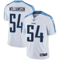 Nike Titans -54 Avery Williamson White Stitched NFL Vapor Untouchable Limited Jersey Nike Titans -54 Avery Williamson White Stitched NFL Vapor Untouchable Limited Jersey
