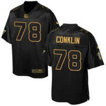 Nike Titans -78 Jack Conklin Black Stitched NFL Elite Pro Line Gold Collection Jersey Nike Titans -78 Jack Conklin Black Stitched NFL Elite Pro Line Gold Collection Jersey