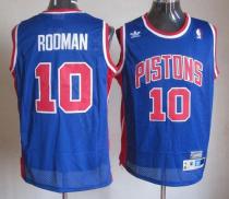 Throwback Detroit Pistons -10 Richard Rodman Blue Stitched NBA Jersey Throwback Detroit Pistons -10 Richard Rodman Blue Stitched NBA Jersey