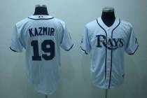 Tampa Bay Rays #19 Scott Kazmir Stitched White MLB Jersey Tampa Bay Rays #19 Scott Kazmir Stitched White MLB Jersey