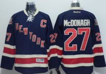 New York Rangers -27 Ryan McDonagh Navy Blue Stitched NHL Jersey New York Rangers -27 Ryan McDonagh Navy Blue Stitched NHL Jersey