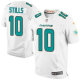 Nike Miami Dolphins -10 Kenny Stills White Stitched NFL Elite Jersey