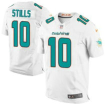 Nike Miami Dolphins -10 Kenny Stills White Stitched NFL Elite Jersey Nike Miami Dolphins -10 Kenny Stills White Stitched NFL Elite Jersey
