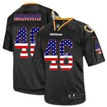 Nike Washington Redskins -46 Alfred Morris Black NFL Elite USA Flag Fashion Jersey Nike Washington Redskins -46 Alfred Morris Black NFL Elite USA Flag Fashion Jersey