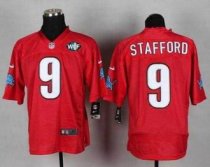Nike Lions -9 Matthew Stafford Red With WCF Patch QB Practice Jersey Nike Lions -9 Matthew Stafford Red With WCF Patch QB Practice Jersey