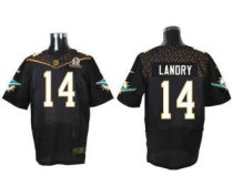 Nike Miami Dolphins -14 Jarvis Landry Black 2016 Pro Bowl Stitched NFL Elite Jersey Nike Miami Dolphins -14 Jarvis Landry Black 2016 Pro Bowl Stitched NFL Elite Jersey