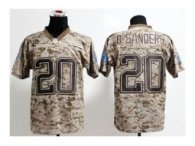 NEW jersey detroit lions -20 b sanders camo(2013 new Elite)(USMC)