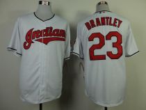 Cleveland Indians -23 Michael Brantley White Cool Base Stitched MLB Jersey Cleveland Indians -23 Michael Brantley White Cool Base Stitched MLB Jersey