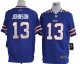 Nike Bills -13 Steve Johnson Royal Blue Team Color Stitched NFL Game Jersey