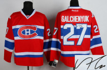 Autographed Montreal Canadiens -27 Alex Galchenyuk Red New CH Stitched NHL Jersey Autographed Montreal Canadiens -27 Alex Galchenyuk Red New CH Stitched NHL Jersey