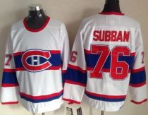 Montreal Canadiens -76 PK Subban White CCM Throwback Stitched NHL Jersey Montreal Canadiens -76 PK Subban White CCM Throwback Stitched NHL Jersey