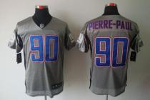 Nike New York Giants #90 Jason Pierre-Paul Grey Shadow Men's Stitched NFL Elite Jersey Nike New York Giants #90 Jason Pierre-Paul Grey Shadow Men's Stitched NFL Elite Jersey