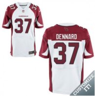 Nike Arizona Cardinals -37 Dennard Jersey White Elite Road Jersey
