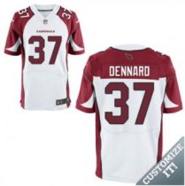 Nike Arizona Cardinals -37 Dennard Jersey White Elite Road Jersey Nike Arizona Cardinals -37 Dennard Jersey White Elite Road Jersey