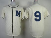 Milwaukee Brewers -9 Jean Segura Cream 1913 Turn Back The Clock Stitched MLB Jersey