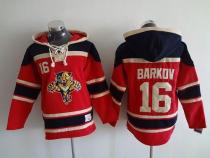 Florida Panthers -16 Aleksander Barkov Red Sawyer Hooded Sweatshirt Stitched NHL Jersey Florida Panthers -16 Aleksander Barkov Red Sawyer Hooded Sweatshirt Stitched NHL Jersey