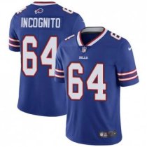 Nike Bills -64 Richie Incognito Royal Blue Team Color Stitched NFL Vapor Untouchable Limited Jersey Nike Bills -64 Richie Incognito Royal Blue Team Color Stitched NFL Vapor Untouchable Limited Jersey