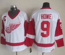 Detroit Red Wings -9 Gordie Howe White CCM Throwback Stitched NHL Jersey Detroit Red Wings -9 Gordie Howe White CCM Throwback Stitched NHL Jersey