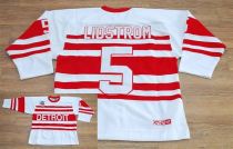 Detroit Red Wings -5 Nicklas Lidstrom White CCM Throwback 75TH Stitched NHL Jersey Detroit Red Wings -5 Nicklas Lidstrom White CCM Throwback 75TH Stitched NHL Jersey