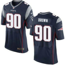 Nike New England Patriots -90 Malcom Brown Navy Blue Team Color Stitched NFL New Elite Jersey Nike New England Patriots -90 Malcom Brown Navy Blue Team Color Stitched NFL New Elite Jersey