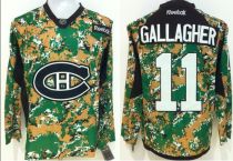 Montreal Canadiens -11 Brendan Gallagher Camo Veterans Day Practice Stitched NHL Jersey Montreal Canadiens -11 Brendan Gallagher Camo Veterans Day Practice Stitched NHL Jersey