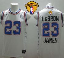 Cleveland Cavaliers -23 LeBron James White 2015 All Star The Finals Patch Stitched NBA Jersey Cleveland Cavaliers -23 LeBron James White 2015 All Star The Finals Patch Stitched NBA Jersey