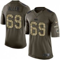 Nike Carolina Panthers -69 Jared Allen Green Stitched NFL Limited Salute to Service Jersey Nike Carolina Panthers -69 Jared Allen Green Stitched NFL Limited Salute to Service Jersey