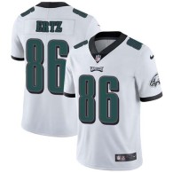 Nike Eagles -86 Zach Ertz White Stitched NFL Vapor Untouchable Limited Jersey