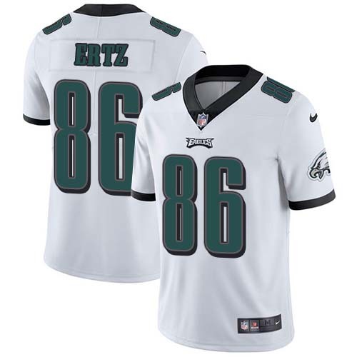 Nike Eagles -86 Zach Ertz White Stitched NFL Vapor Untouchable Limited Jersey