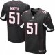 Nike Arizona Cardinals -51 Minter Jersey Black Elite Alternate Jersey