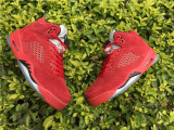 Authentic Air Jordan 5 GS “Red Suede”