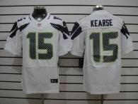 Nike Seattle Seahawks #15 Jermaine Kearse White Men‘s Stitched NFL Elite Jersey