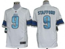 Nike Lions -9 Matthew Stafford White Stitched NFL Limited Jersey Nike Lions -9 Matthew Stafford White Stitched NFL Limited Jersey