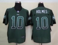 2013 NEW Nike New York Jets 10 Holmes Drift Fashion Green Elite Jerseys