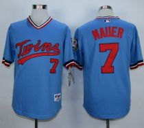 Minnesota Twins -7 Joe Mauer Light Blue 1984 Turn Back The Clock Stitched MLB Jersey Minnesota Twins -7 Joe Mauer Light Blue 1984 Turn Back The Clock Stitched MLB Jersey