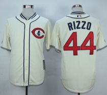 Chicago Cubs -44 Anthony Rizzo Cream 1929 Turn Back The Clock Stitched MLB Jersey Chicago Cubs -44 Anthony Rizzo Cream 1929 Turn Back The Clock Stitched MLB Jersey