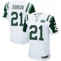 2014 NFL Draft New York Jets -21 Chris Johnson White NFL Elite Jersey 2014 NFL Draft New York Jets -21 Chris Johnson White NFL Elite Jersey